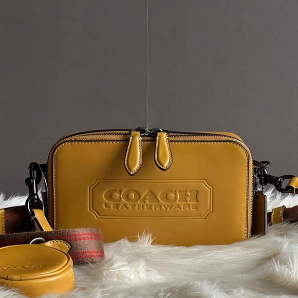 CC117 - Coach Charter Slim Crossbody with Coach Badge - Picture 2 of 13